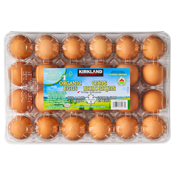 Kirkland Signature Organic Large Free Range Eggs