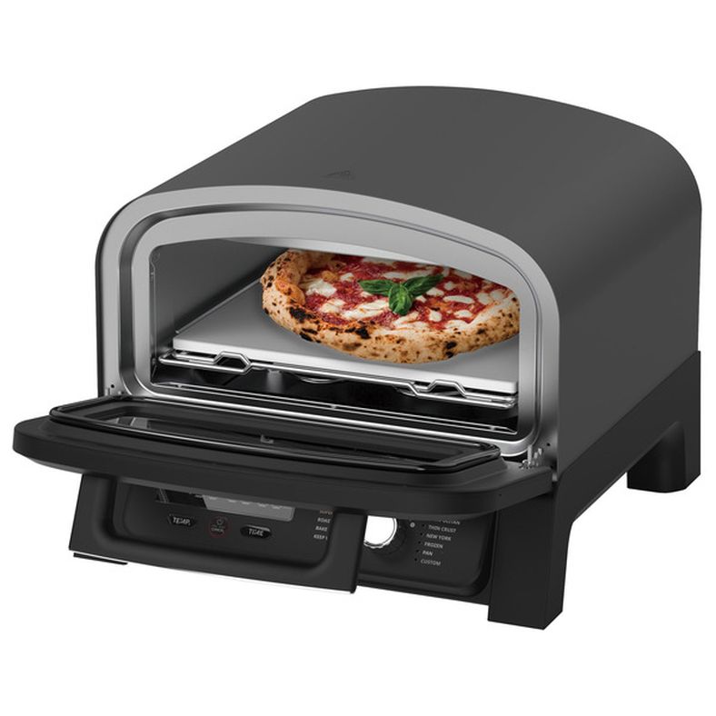 Midea Electric Outdoor Pizza Oven with Cordierite Pizza Stone