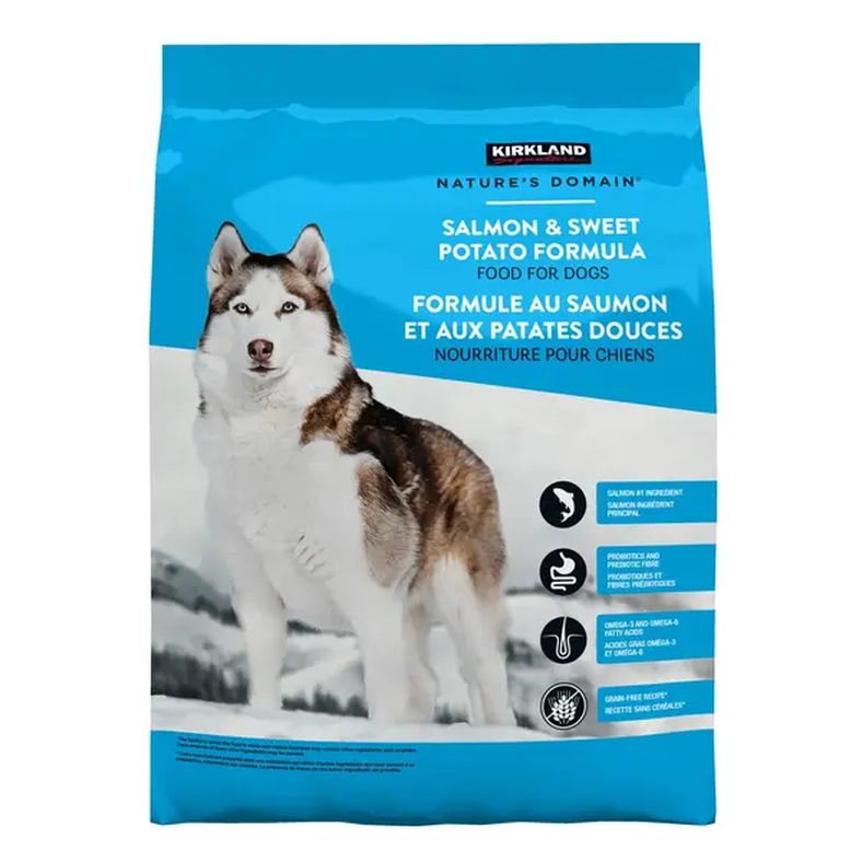 Kirkland Signature Nature’s Domain Salmon & Sweet Potato Dry Dog Food