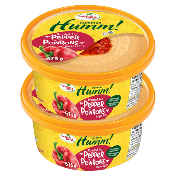 Fontaine Santé Humm! Hummus With Roasted Red Pepper