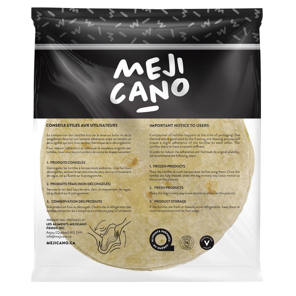 Mejicano 12" Regular Tortillas