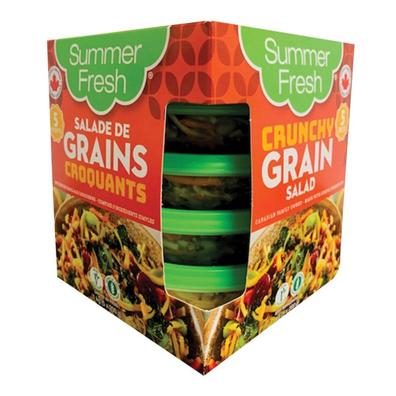 Summer Fresh Crunchy Grain Salad, 5 × 200 g