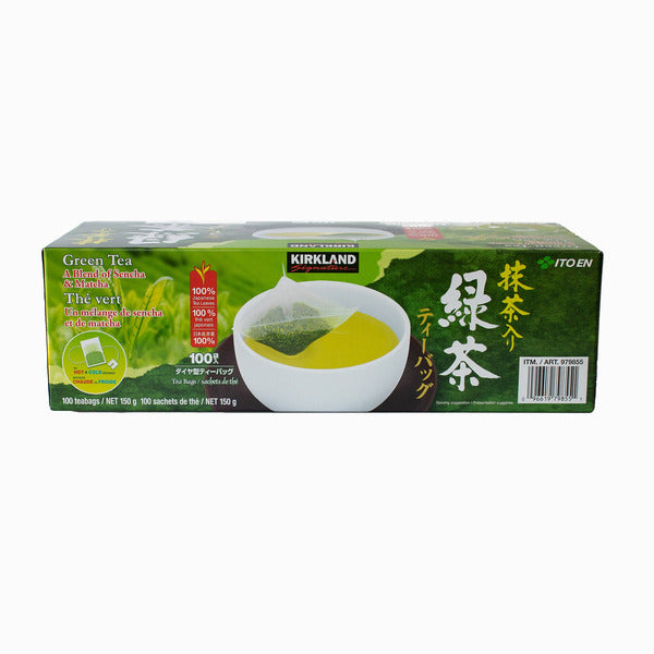 Kirkland Signature Matcha Blend Japanese Green Tea Bags