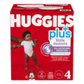 Huggies Little Movers Plus Diapers, Size 4, Pack of 180