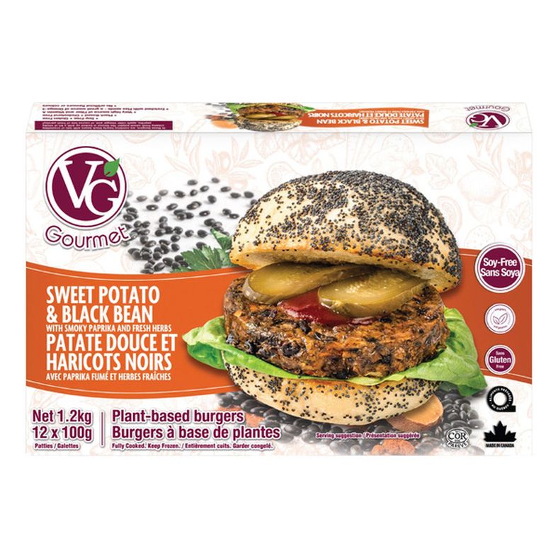 VG Gourmet Black Bean Burger