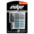 Schick Edge Razor With 21 Cartridges