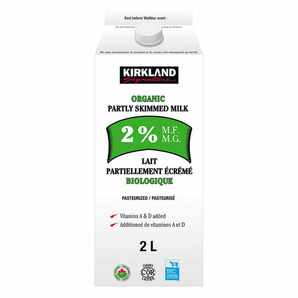 Kirkland Signature Organic Fine-filtered 2% Milk