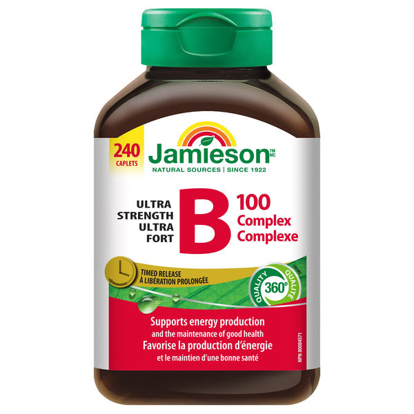 Jamieson Ultra Strength B100 Complex Caplets