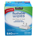 Kirkland Signature Fragrance-Free Flushable Wipes