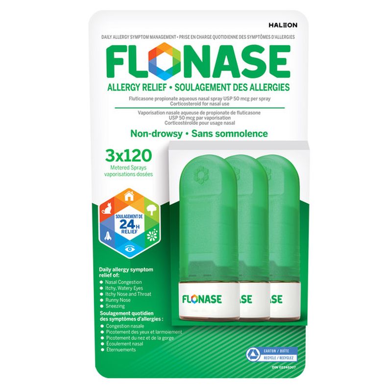 FLONASE 120 Sprays All-In-One Allergy Relief