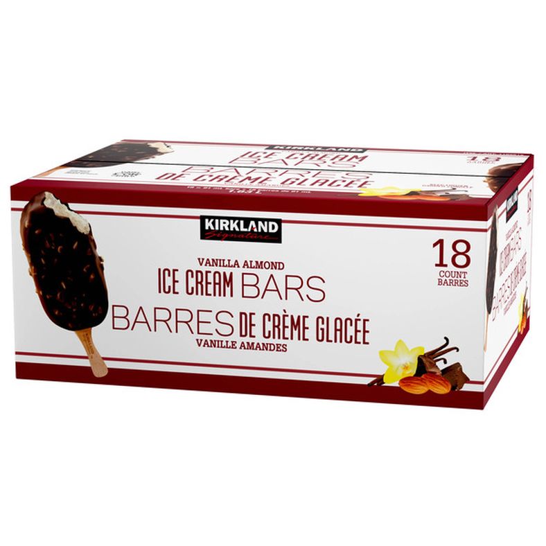 Kirkland Signature Chocolate Almond Ice Cream Bars