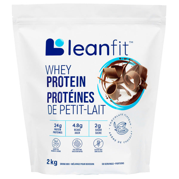 Leanfit Chocolate Flavour Whey Protein Powder