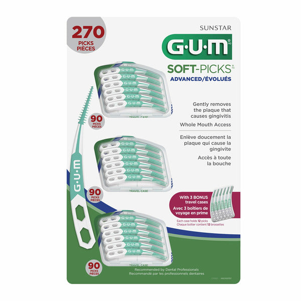 G U M Soft-Picks Advanced Dental Picks