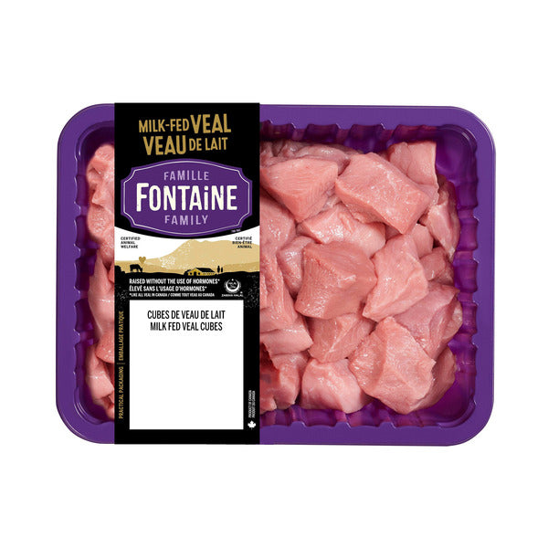 Diced Milk Fed Veal