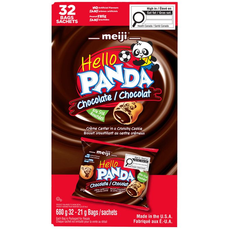Hello Panda Chocolate Creme Filled Cookies
