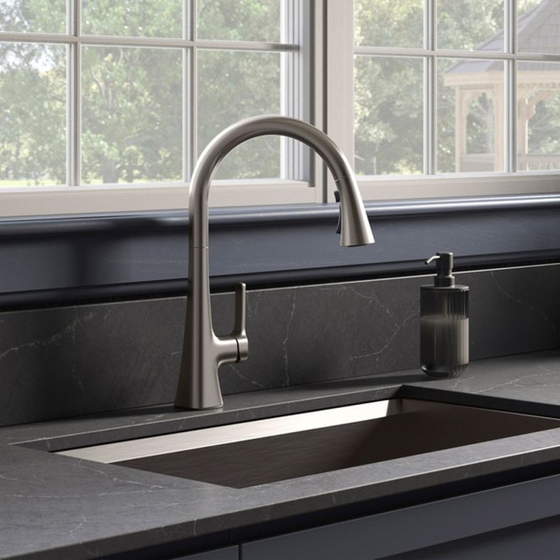 Moen Nilain Single Handle Pull-Down Kitchen Faucet