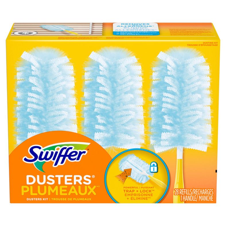 Swiffer Dusters Dusting Kit With Handle & 28 Refills