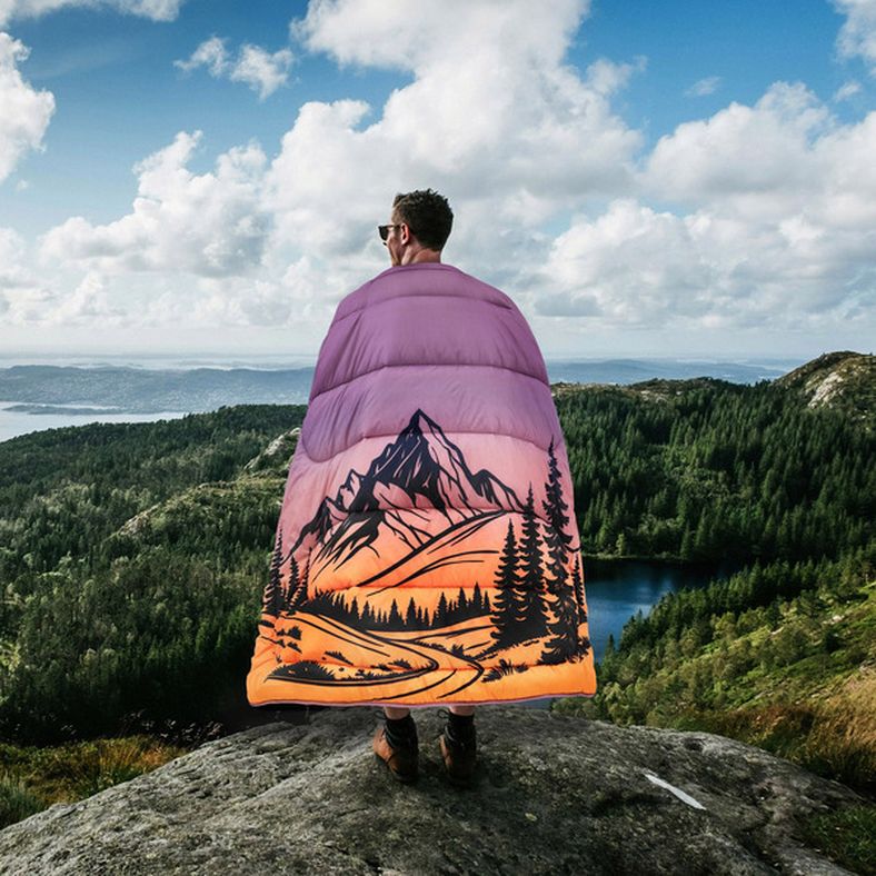 Below Zero 2-in-1 Wearable Blanket