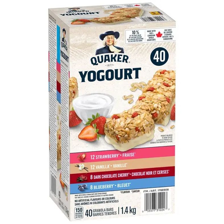 Quaker Yogourt Granola Bars