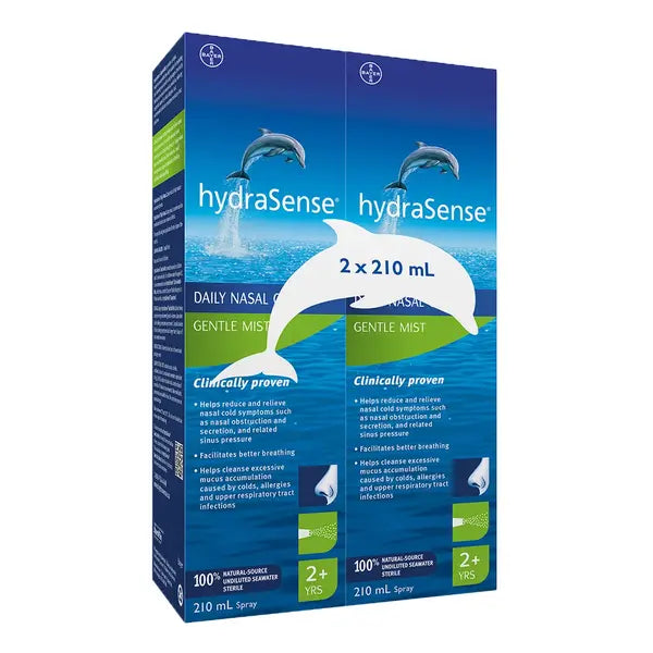 Hydra Sense Ensemble de 2 bouteilles A Vapo douceur Nasal Care