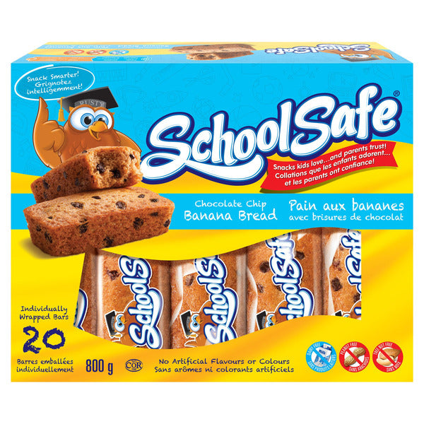 TREASURE MILLS School Safe Banana Chocolate Chip Mini Cakes