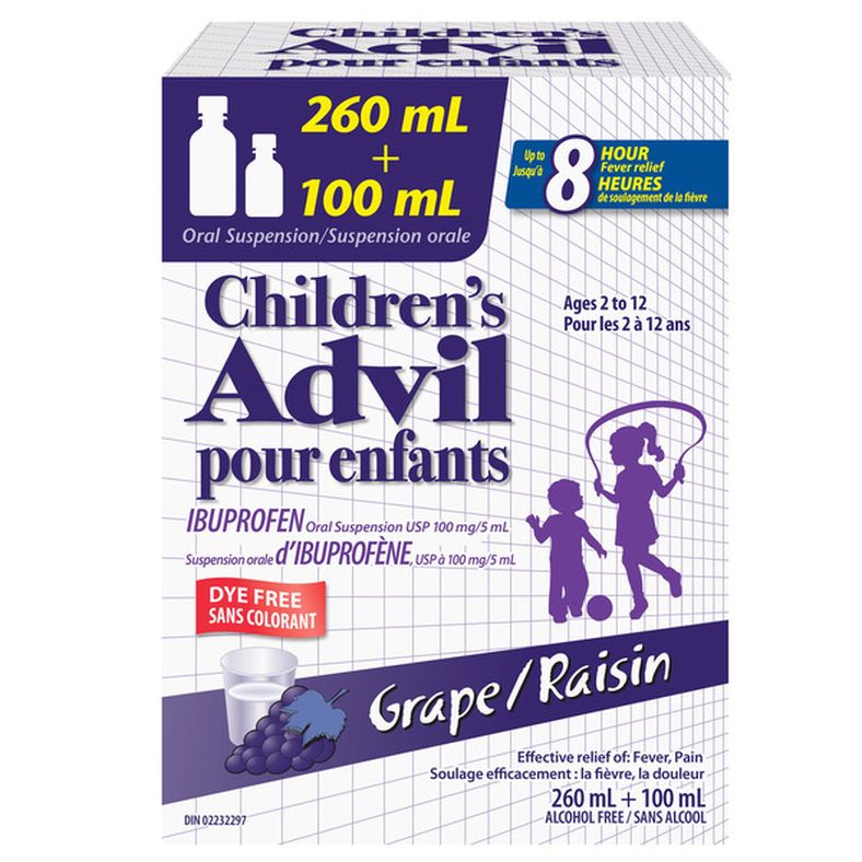 Advil Children's Dye-Free