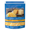 Kirkland Signature Shredded Double Cheddar Cheese
