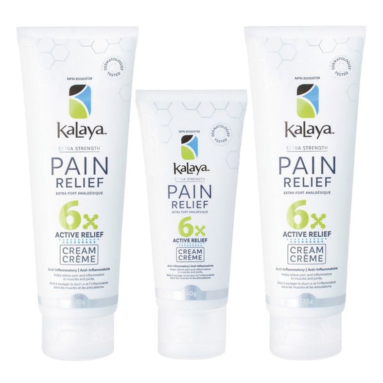Kalaya Naturals 6x Extra Strength Pain Relief Cream