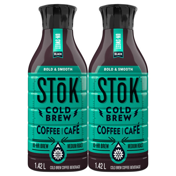 SToK Cold Brew Coffee, Black, Unsweetened