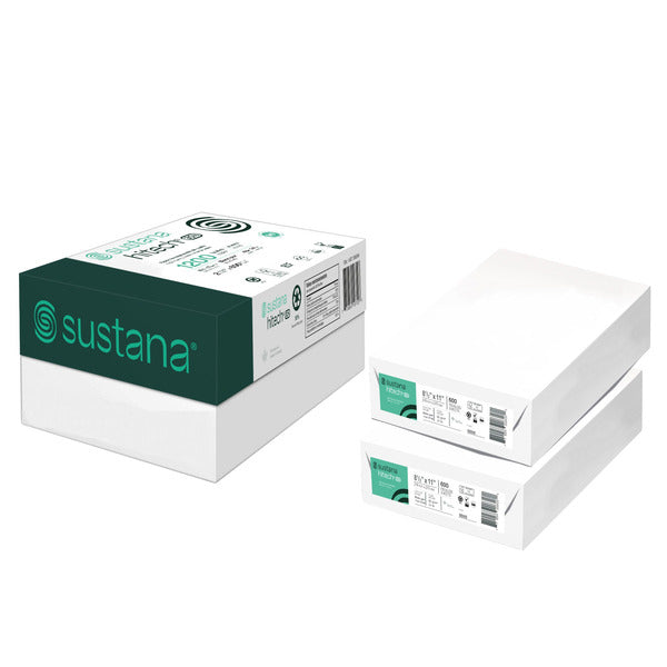 Sustana Hitech Letter Printer Paper, 8.5 × 11 in, 96 Bright, 24 lb