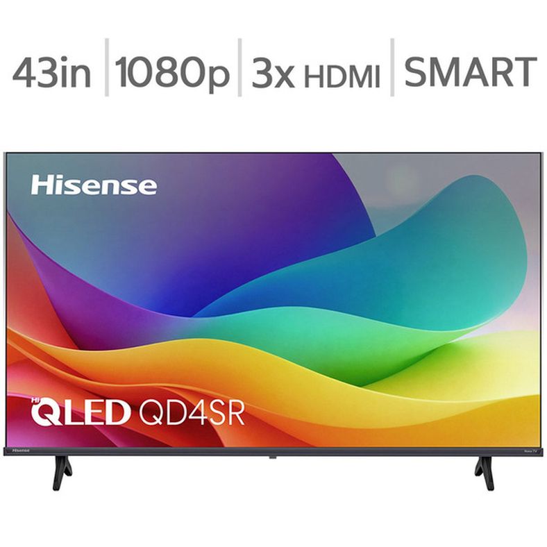 Hisense QD4SR Series 1080p FHD Smart QLED TV