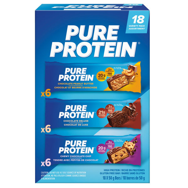 Pure Protein Variety Pack Bars