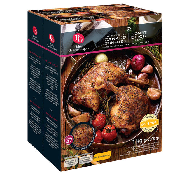 Plaisirs Gastronomiques Confit Duck Legs