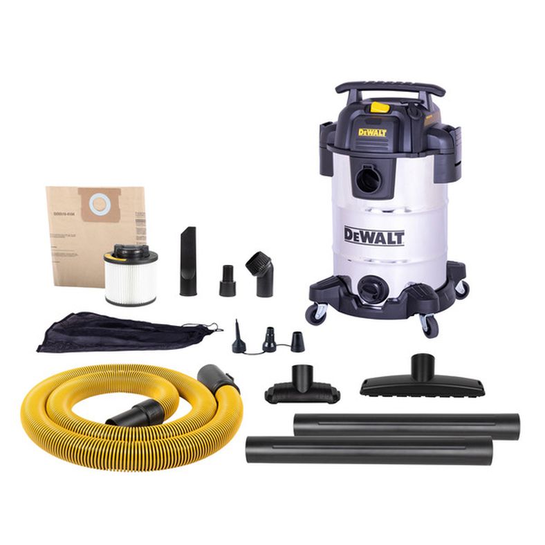 DEWALT Pro Stainless Steel Wet & Dry Vacuum