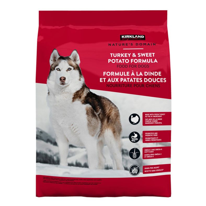 Kirkland Signature Nature’s Domain Turkey Meal & Sweet Potato Dog Food