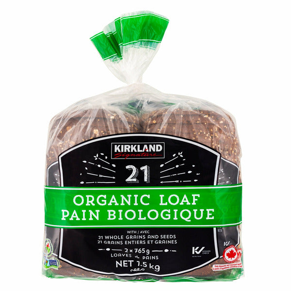 Kirkland Signature Organic 21-Grain Bread