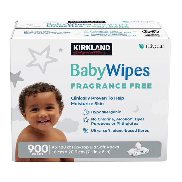 Kirkland Signature Fragrance Free Baby Wipes
