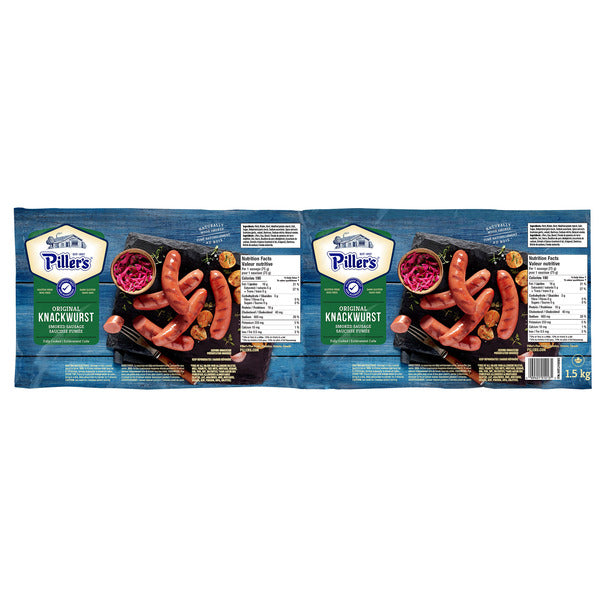 Piller's Original Knackwurst Smoked Sausages