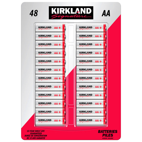 Kirkland Signature Signature Alkaline AA Batteries