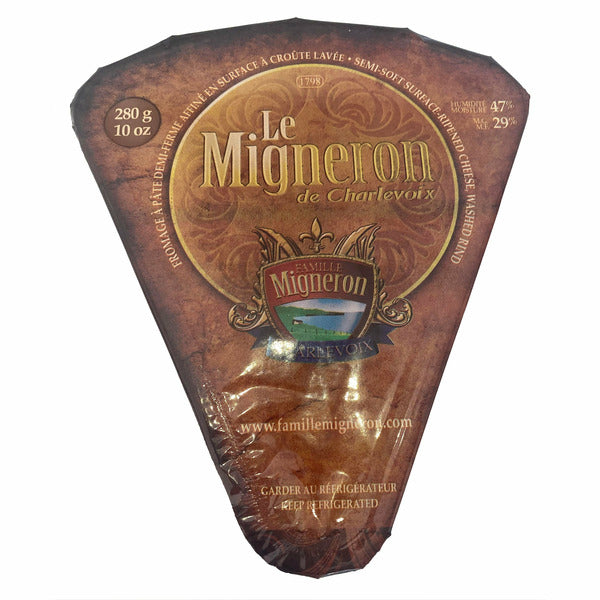 Le Migneron M.F. 29% Semi-Soft Surface-Ripened Cheese Washed Rind