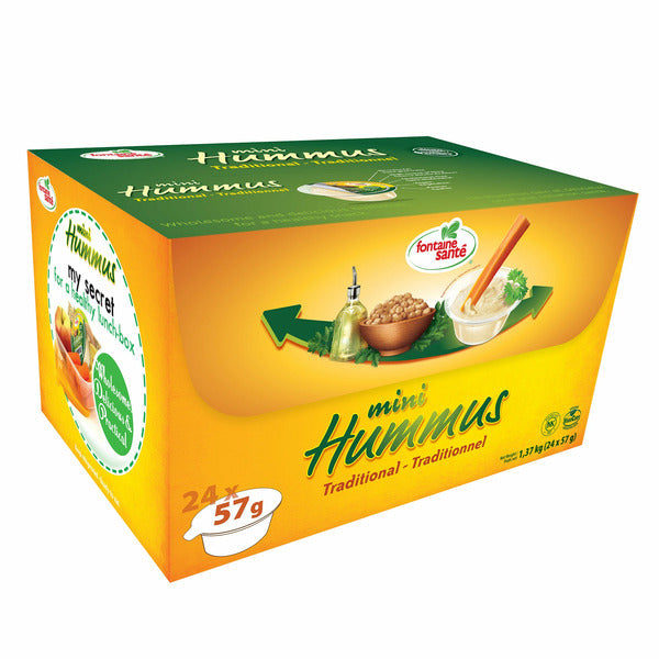 Fontaine Santé Traditional Mini Hummus