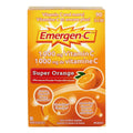 Emergen-C Super Orange 1,000 mg Vitamin C Supplement, Drink Mix, 30 Count