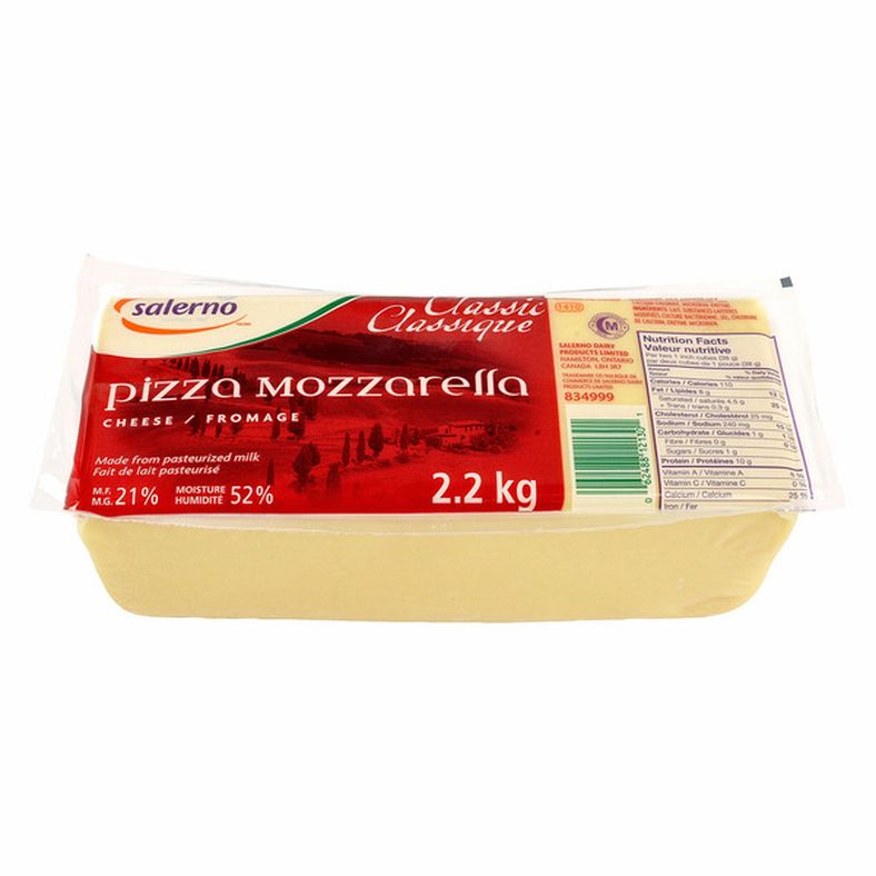 Salerno 21% M.F. Mozzarella Cheese