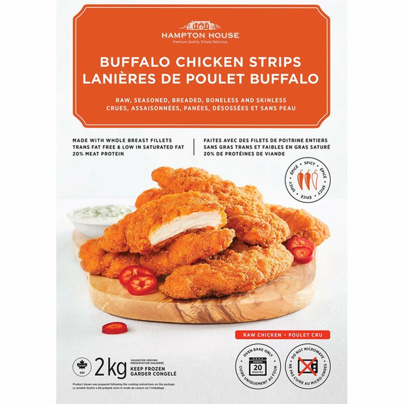 Hampton House Frozen Buffalo Chicken Strips