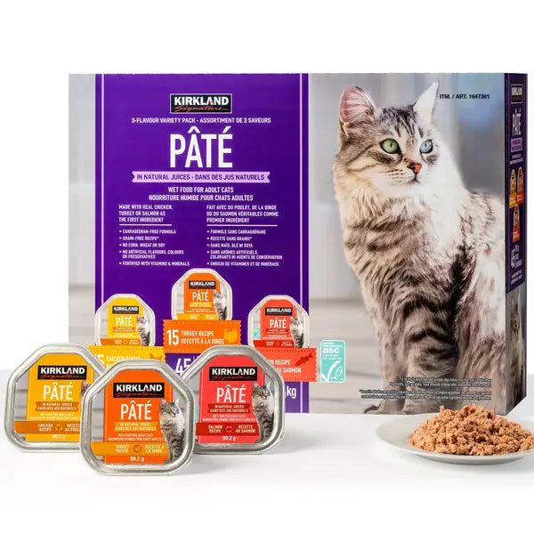 Kirkland Signature Pate Cat Food Variety Pack