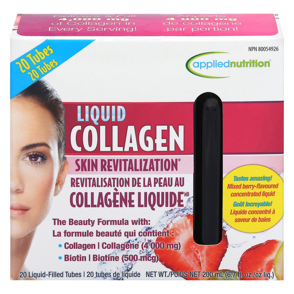 Applied Nutrition Liquid Collagen Skin Revitalization Drink Mix