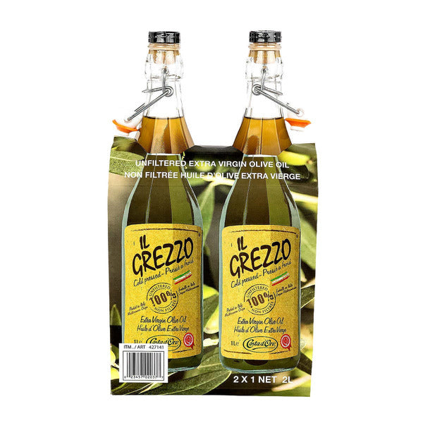 Costa d'Oro Unfiltered Extra Virgin Olive Oil