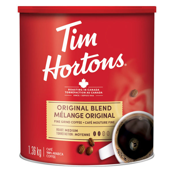 Tim Hortons Original 100% Arabica Medium Roast Coffee