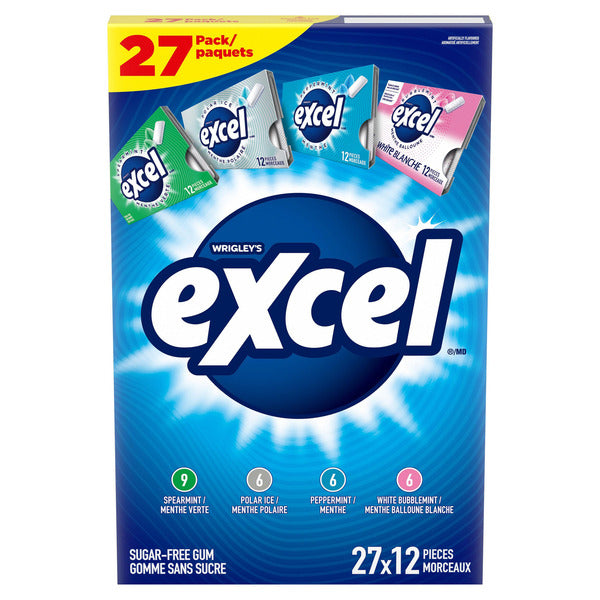 Excel Sugar Free Gum Variety Pack