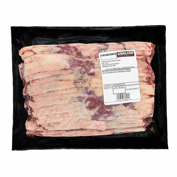 AAA Sliced Bone-In Short Ribs